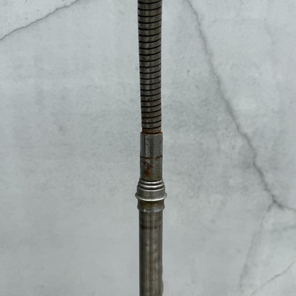 画像8: VINTAGE ANTIQUE FLOOR RAMP ヴィンテージ アンティーク フロアランプ フロアライト 照明 / グースネック インダストリアル E26 店舗什器 アメリカ (2) (8)
