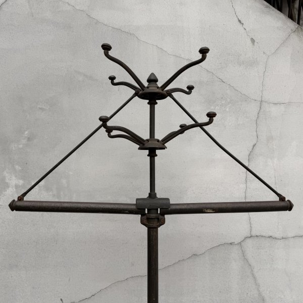 画像4: VINTAGE ANTIQUE UTILA TREE CLOTHING RACK ヴィンテージ アンティーク ユティラツリー クロージングラック ハンガーラック / コレクタブル ハットラック 家具 服屋 店舗 什器 アメリカ (4)