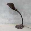 画像4: VINTAGE ANTIQUE DESKLAMP ALADDIN ヴィンテージ アンティーク デスクランプ スタンドライト 卓上ライト テーブルランプ 照明 / グースネック E26 店舗什器 アメリカ (4) (4)