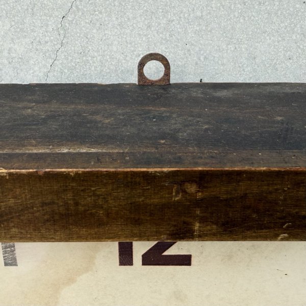 画像11: VINTAGE ANTIQUE WALL CLOCK FERN BRAND CHOCOLATES SESSIONS ヴィンテージ アンティーク ウォールクロック セッション 壁掛け時計 /  ウッド 木製 四角形 アドバタイジング 企業物 店舗什器 アメリカ (11)