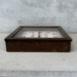 画像5: VINTAGE ANTIQUE WALL CLOCK FERN BRAND CHOCOLATES SESSIONS ヴィンテージ アンティーク ウォールクロック セッション 壁掛け時計 /  ウッド 木製 四角形 アドバタイジング 企業物 店舗什器 アメリカ (5)