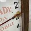 画像8: VINTAGE ANTIQUE WALL CLOCK MAZDA SESSIONS ヴィンテージ アンティーク ウォールクロック マツダ セッション 壁掛け時計 /  ウッド 木製 四角形 アドバタイジング 企業物 店舗什器 アメリカ (8)