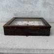 画像4: VINTAGE ANTIQUE WALL CLOCK FERN BRAND CHOCOLATES SESSIONS ヴィンテージ アンティーク ウォールクロック セッション 壁掛け時計 /  ウッド 木製 四角形 アドバタイジング 企業物 店舗什器 アメリカ (4)