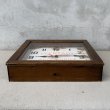 画像3: VINTAGE ANTIQUE WALL CLOCK MAZDA SESSIONS ヴィンテージ アンティーク ウォールクロック マツダ セッション 壁掛け時計 /  ウッド 木製 四角形 アドバタイジング 企業物 店舗什器 アメリカ (3)
