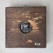 画像2: VINTAGE ANTIQUE WALL CLOCK FERN BRAND CHOCOLATES SESSIONS ヴィンテージ アンティーク ウォールクロック セッション 壁掛け時計 /  ウッド 木製 四角形 アドバタイジング 企業物 店舗什器 アメリカ (2)