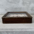 画像3: VINTAGE ANTIQUE WALL CLOCK FERN BRAND CHOCOLATES SESSIONS ヴィンテージ アンティーク ウォールクロック セッション 壁掛け時計 /  ウッド 木製 四角形 アドバタイジング 企業物 店舗什器 アメリカ (3)