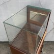 画像6: VINTAGE ANTIQUE  SHOWCASE PEN DISPLAY CABINET ヴィンテージ アンティーク ショーケース ガラスケース ディスプレイケース 陳列ケース / ペン ウッド 木製 家具  店舗什器 アメリカ (6)