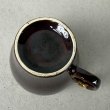 画像6: VINTAGE ANTIQUE POTTERY MUGCUP ヴィンテージ アンティーク マグカップ ブラウンドリップグレーズ コップ 食器 陶器 / コーヒーカップ ブラウン 茶色 カフェ 喫茶店 店舗什器 アメリカ d (6)