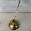 画像4: VINTAGE ANTIQUE FARIES DESKLAMP STANDLIGHT ヴィンテージ アンティーク フェアリーズ デスクライト スタンドライト 卓上照明 / コレクタブル テーブルランプ ブラス 真鍮 店舗什器 アメリカ (2)　　  (4)