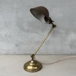画像1: VINTAGE ANTIQUE FARIES DESKLAMP STANDLIGHT ヴィンテージ アンティーク フェアリーズ デスクライト スタンドライト 卓上照明 / コレクタブル テーブルランプ ブラス 真鍮 店舗什器 アメリカ (2)　　  (1)