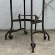 画像9: VINTAGE ANTIQUE TOLEDO UHL STEEL TABLE ヴィンテージ アンティーク トレド タイプライターテーブル / インダストリアル ディスプレイ 棚 家具 アイアン 店舗什器 アメリカ (9)
