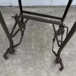 画像8: VINTAGE ANTIQUE TOLEDO UHL STEEL TABLE ヴィンテージ アンティーク トレド タイプライターテーブル / インダストリアル ディスプレイ 棚 家具 アイアン 店舗什器 アメリカ (8)