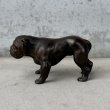 画像5: VINTAGE ANTIQUE BULLDOG FIGURE  ヴィンテージ アンティーク ブルドッグ オブジェ 置物  / コレクタブル ディスプレイ ペーパーウェイト 犬 動物 鋳物 アメリカ  (5)