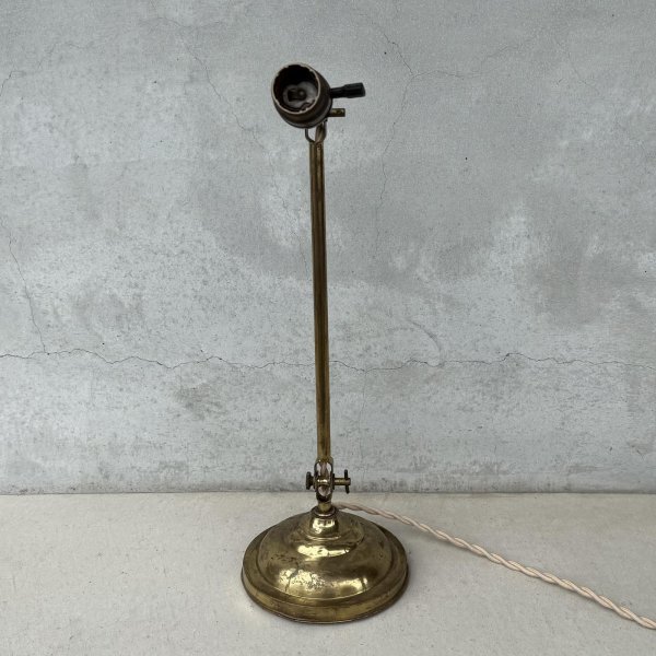 画像3: VINTAGE ANTIQUE FARIES DESKLAMP STANDLIGHT ヴィンテージ アンティーク フェアリーズ デスクライト スタンドライト 卓上照明 / コレクタブル テーブルランプ ブラス 真鍮 店舗什器 アメリカ (3) (3)