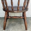 画像7: VINTAGE ANTIQUE CHAIR KASHIWA ヴィンテージ アンティーク 椅子 アームチェア 柏木工 /  ダイニング 家具 ウッド 木製 店舗什器 喫茶店 古民家 うぶだし 日本 (7)