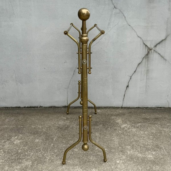 画像3: VINTAGE ANTIQUE TOWEL RACK  ヴィンテージ アンティーク タオルラック タオルハンガー タオルバー / タオル掛け インテリア 真鍮 店舗什器 アメリカ (3)