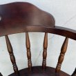 画像5: VINTAGE ANTIQUE CHAIR KASHIWA ヴィンテージ アンティーク 椅子 アームチェア 柏木工 /  ダイニング 家具 ウッド 木製 店舗什器 喫茶店 古民家 うぶだし 日本 (5)