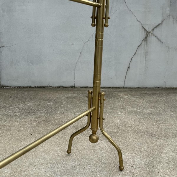 画像9: VINTAGE ANTIQUE TOWEL RACK  ヴィンテージ アンティーク タオルラック タオルハンガー タオルバー / タオル掛け インテリア 真鍮 店舗什器 アメリカ (9)
