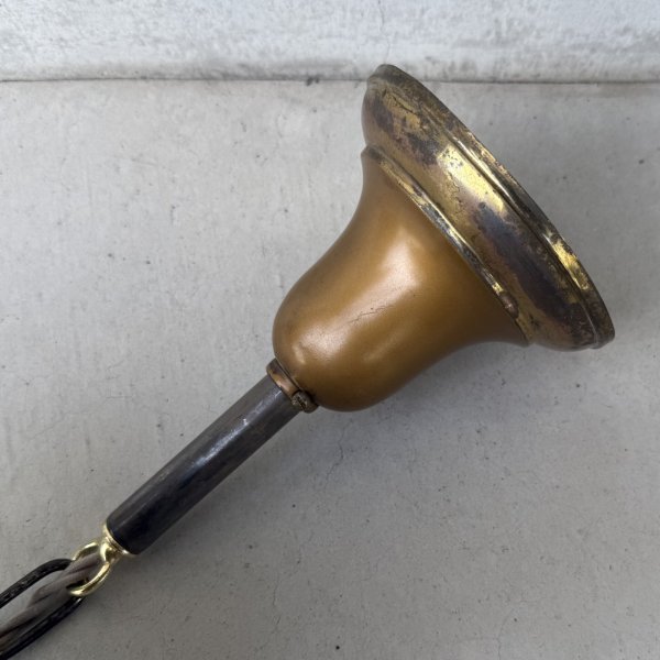 画像9: VINTAGE ANTIQUE LIGHT ヴィンテージ アンティーク シャンデリア パンライト 吊り下げライト  天井照明 / 3灯 ライト ペンダントランプ 真鍮 店舗什器 E26 アメリカ USA (2) (9)