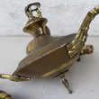 画像7: VINTAGE ANTIQUE LIGHT ヴィンテージ アンティーク シャンデリア パンライト 吊り下げライト  天井照明 / 3灯 ライト ペンダントランプ 真鍮 店舗什器 E26 アメリカ USA (2) (7)