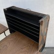 画像9: VINTAGE ANTIQUE TOLEDO UHL STEEL TABLE JAPANNED ヴィンテージ アンティーク トレド タイプライターテーブル ジャパンド ジャパンフィニッシュ / ジャパンカラー ディスプレイ 棚 家具 アイアン 店舗什器 アメリカ (9)