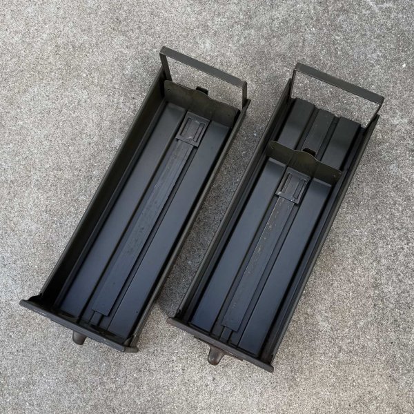 画像8: VINTAGE ANTIQUE FILE CABINET ヴィンテージ アンティーク ファイルキャビネット / インダストリアル インテリア 収納 棚 卓上 鉄 家具 店舗什器 アメリカ USA (8)