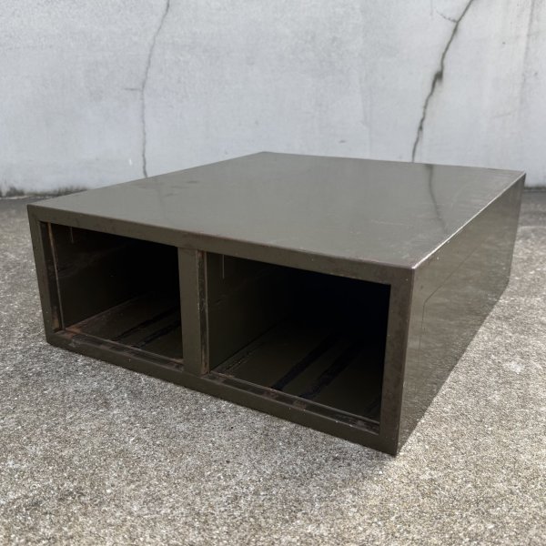 画像9: VINTAGE ANTIQUE FILE CABINET ヴィンテージ アンティーク ファイルキャビネット / インダストリアル インテリア 収納 棚 卓上 鉄 家具 店舗什器 アメリカ USA (9)
