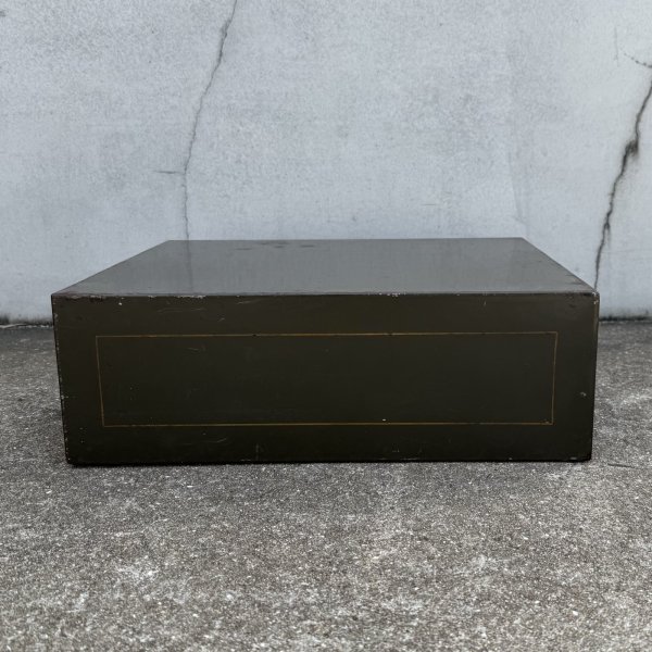 画像4: VINTAGE ANTIQUE FILE CABINET ヴィンテージ アンティーク ファイルキャビネット / インダストリアル インテリア 収納 棚 卓上 鉄 家具 店舗什器 アメリカ USA (4)