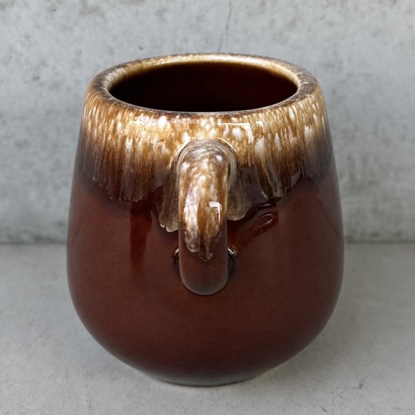 画像3: VINTAGE ANTIQUE MCCOY POTTERY MUGCUP ヴィンテージ アンティーク マッコイ マグカップ コップ 食器 陶器 ブラウンドリップ / コーヒーカップ 茶色 カフェ 喫茶店 店舗什器 アメリカ n (3)