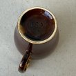 画像6: VINTAGE ANTIQUE POTTERY MUGCUP ヴィンテージ アンティーク マグカップ ブラウンドリップグレーズ コップ 食器 陶器 / コーヒーカップ ブラウン 茶色 カフェ 喫茶店 店舗什器 アメリカ o (6)