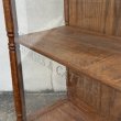 画像10: VINTAGE ANTIQUE WOODEN SHOWCASE ヴィンテージアンティーク ショーケース ガラスケース / ディスプレイケース カウンターケース ウッド 木製 卓上 薬屋 陳列 店舗什器 アメリカ (10)