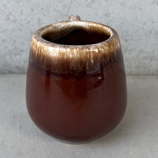 画像4: VINTAGE ANTIQUE MCCOY POTTERY MUGCUP ヴィンテージ アンティーク マッコイ マグカップ コップ 食器 陶器 ブラウンドリップ / コーヒーカップ 茶色 カフェ 喫茶店 店舗什器 アメリカ n (4)