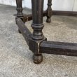 画像8: VINTAGE ANTIQUE TABLE ヴィンテージ アンティーク  テーブル / サイドテーブル コーヒーテーブル ゲーム 家具 ウッド 木製 六角形 店舗什器 アメリカ  (8)