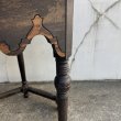 画像7: VINTAGE ANTIQUE TABLE ヴィンテージ アンティーク  テーブル / サイドテーブル コーヒーテーブル ゲーム 家具 ウッド 木製 六角形 店舗什器 アメリカ  (7)