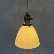画像9: VINTAGE ANTIQUE LAMP ヴィンテージ アンティーク 吊り下げランプ 天井照明 / シーリングライト ペンダントライト ミルクガラス ガラスシェード E26 店舗什器 アメリカ (3) (9)