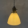 画像9: VINTAGE ANTIQUE LAMP ヴィンテージ アンティーク 吊り下げランプ 天井照明 / シーリングライト ペンダントライト ミルクガラス ガラスシェード E26 店舗什器 アメリカ (2) (9)