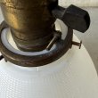 画像7: VINTAGE ANTIQUE LAMP ヴィンテージ アンティーク 吊り下げランプ 天井照明 / シーリングライト ペンダントライト ミルクガラス ガラスシェード E26 店舗什器 アメリカ (3) (7)