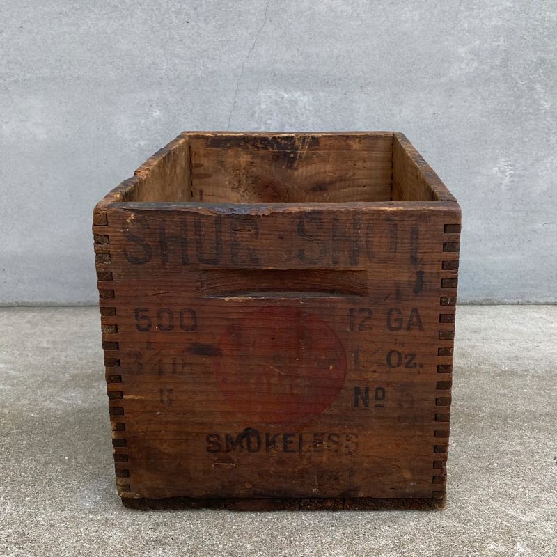 VINTAGE ANTIQUE REMINGTON ARMS CO. WOODBOX ヴィンテージ