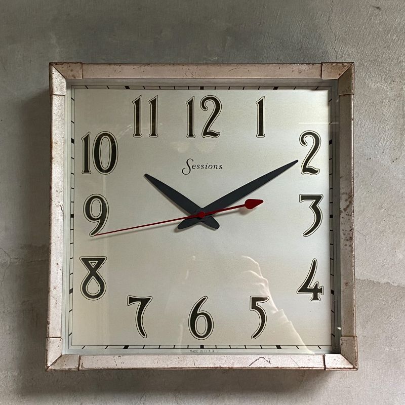 VINTAGE SESSIONS WALL CLOCK ヴィンテージ ウォールクロック