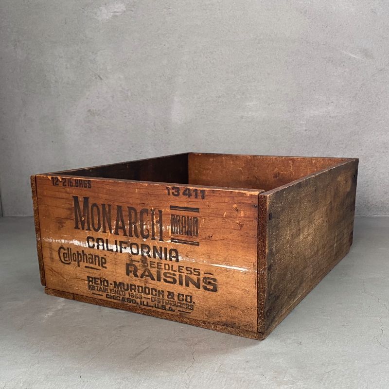 VINTAGE REID MURDOCH & CO. WOODBOX ヴィンテージ ウッドボックス