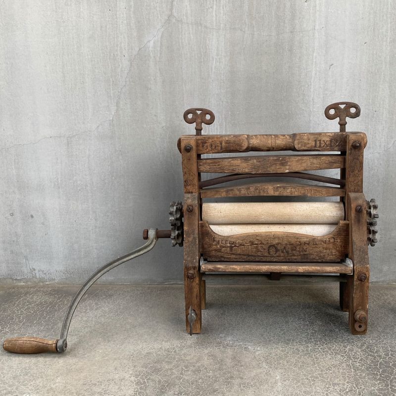 全品送料無料中 木製古道具　アメリカの脱水機 家具