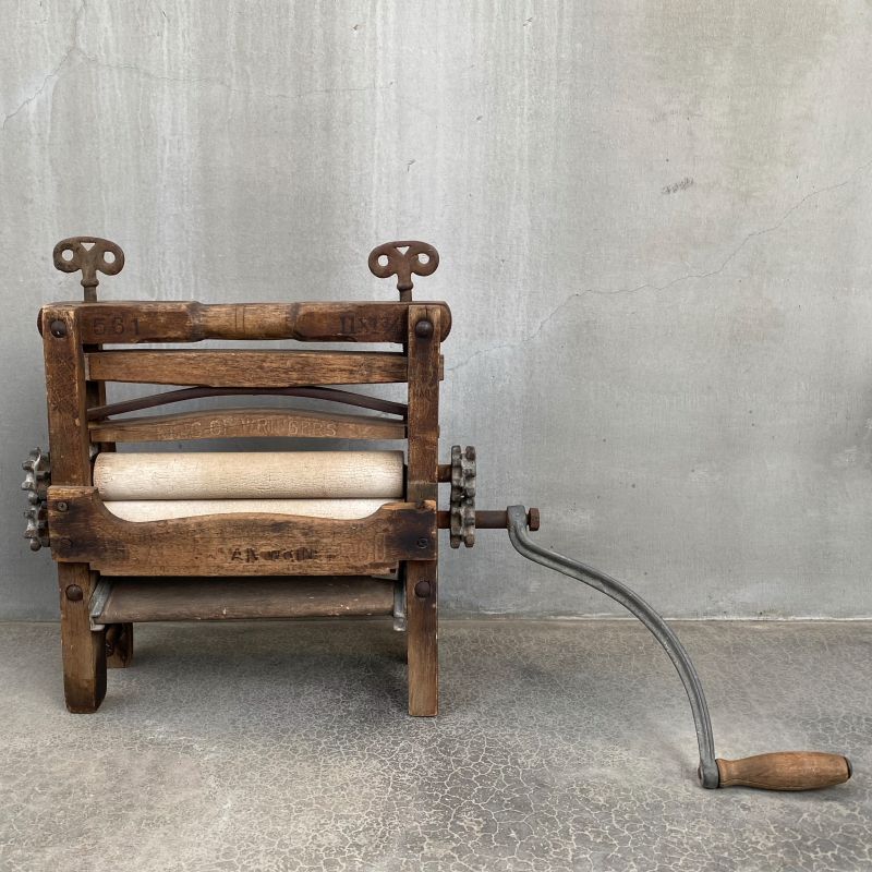 VINTAGE ANTIQUE ヴィンテージ アンティーク 絞り器 脱水機 アメリカ