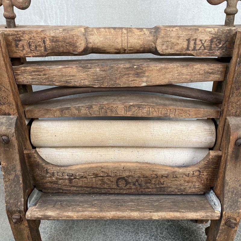 VINTAGE ANTIQUE ヴィンテージ アンティーク 絞り器 脱水機 アメリカ
