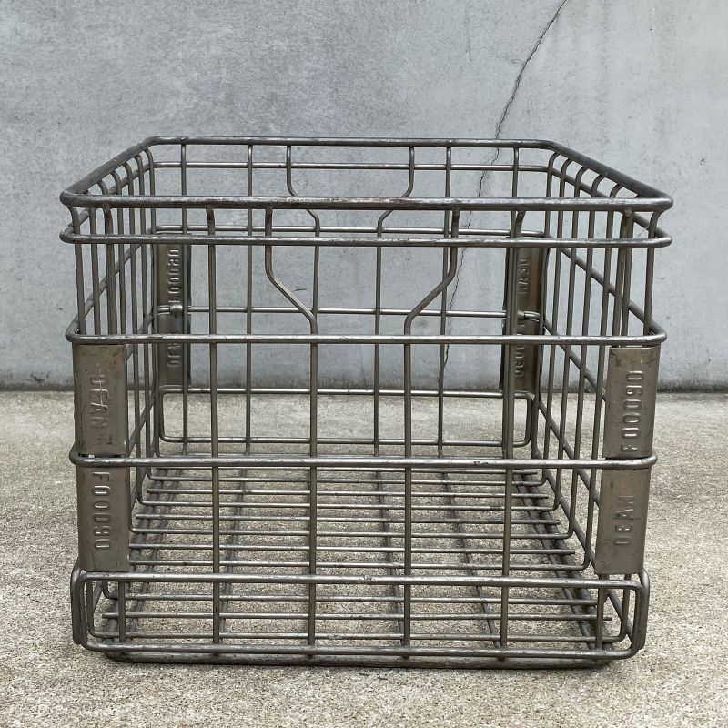 VINTAGE ANTIQUE WIRE BASKET ヴィンテージ ワイヤーバスケット メタル