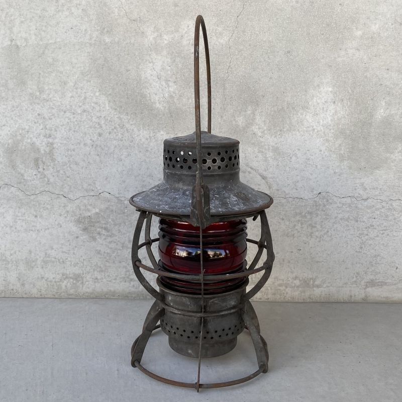 VINTAGE ANTIQUE DRESSEL RAILROAD LANTERN PRR ヴィンテージ