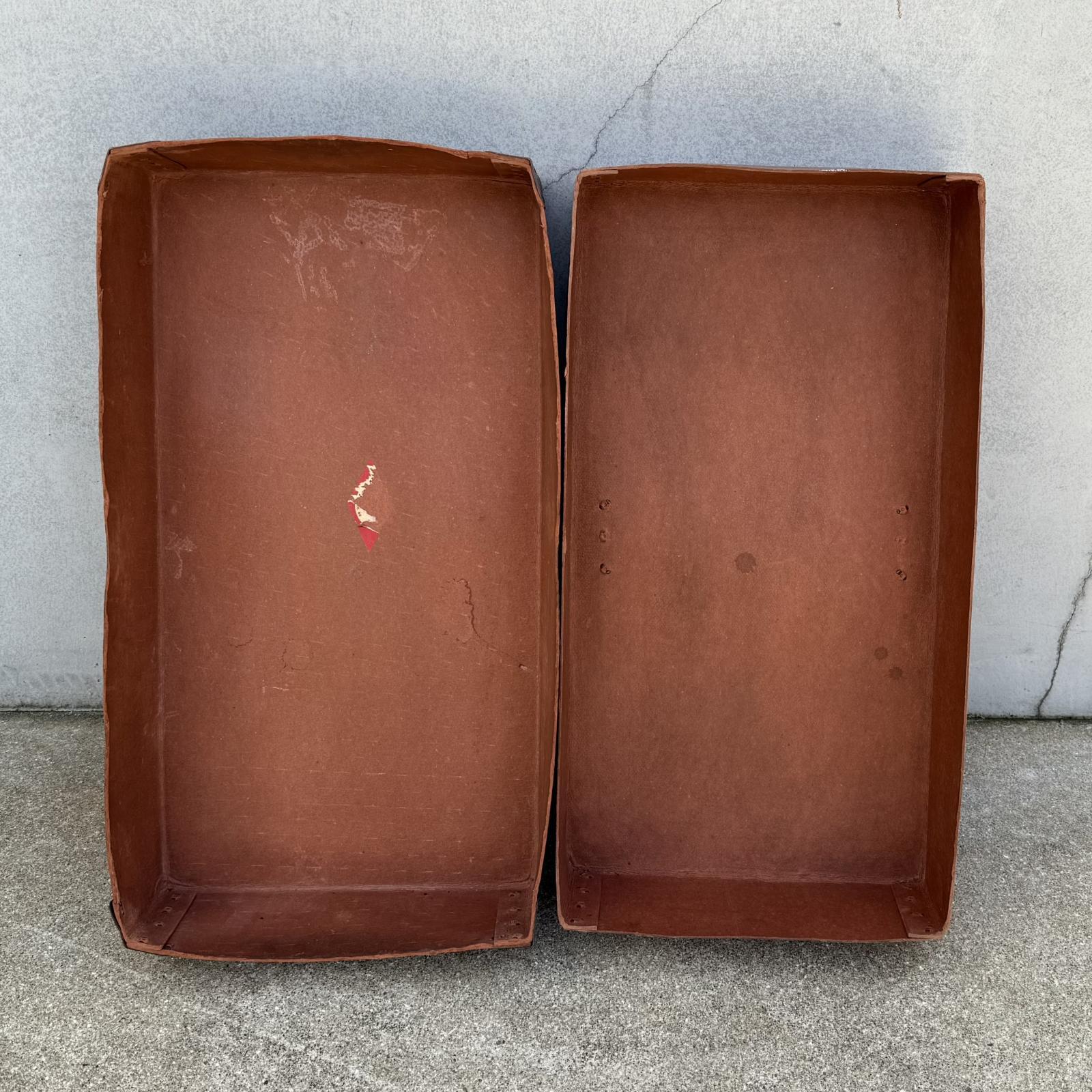 VINTAGE ANTIQUE BOX FIBER ANDERSON'S LAUNDRY ヴィンテージ